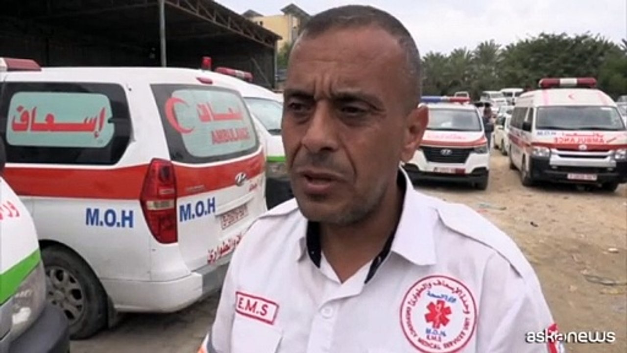 Soccorritori nella Striscia di Gaza: fra bombe, mezzi in panne e lutto