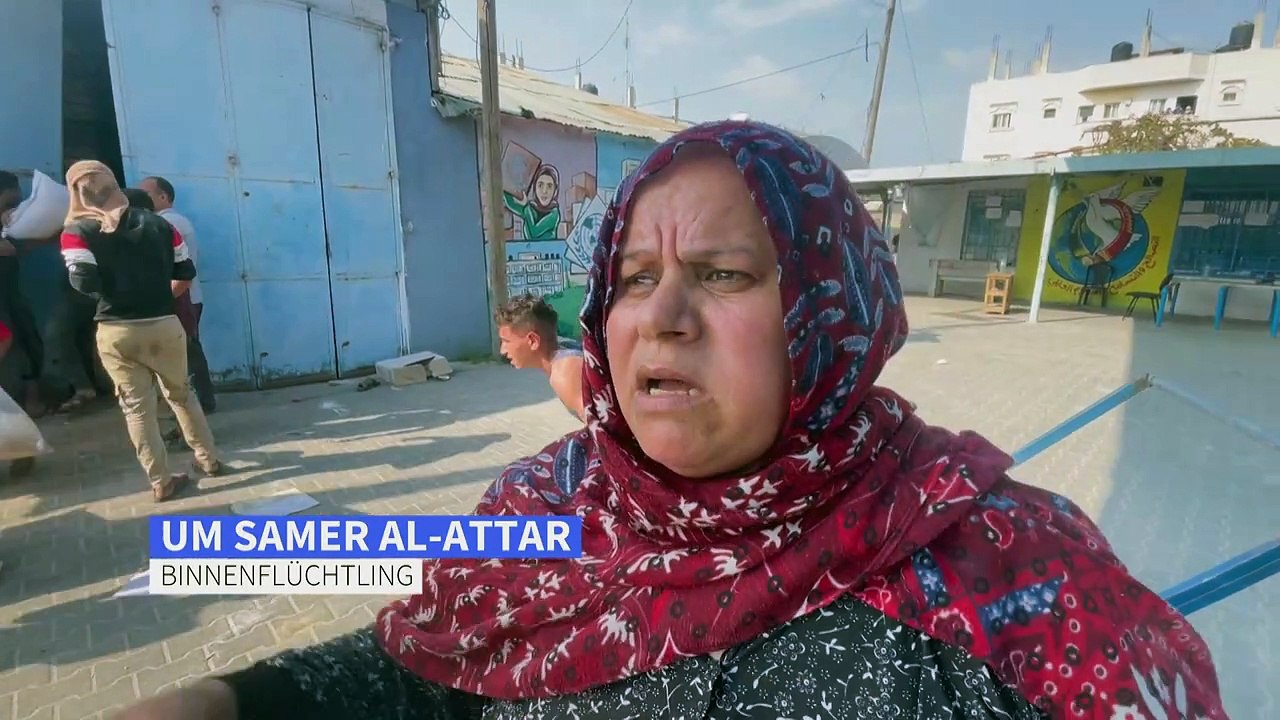 Notleidende Palästinenser stürmen UN-Lebensmittellager im Gazastreifen