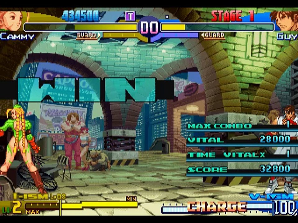 Street Fighter Alpha 3 online multiplayer - dreamcast