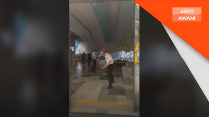 Siling Megah Rise Mall runtuh