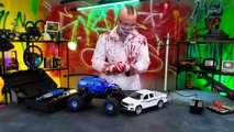 Horror Ice Car = Spooky Zombie Truck x Icy Suv Thrills!