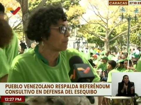 Venezolanos no desisten en la lucha y defensa del territorio Esequibo rumbo al referéndum consultivo