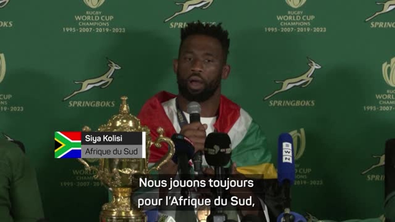 Afrique du Sud - Kolisi : "Celle-là, c'est celle du peuple"