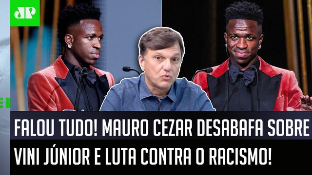 DEU AULA! O Vinicius Júnior TÁ SOZINHO, cara! Esse garoto é... Mauro Cezar DESABAFA sobre RACISMO!