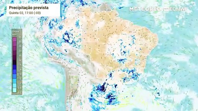 Sul em alerta: Formação de ciclone traz risco de tempestades severas durante o Feriado de Finados