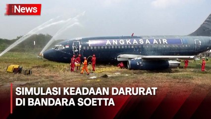Pesawat Tujuan Jakarta-Medan Tergelincir Sejauh 50 Meter dari Landasan Bandara Soetta