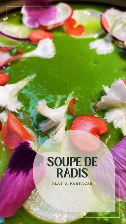 Soupe de radis