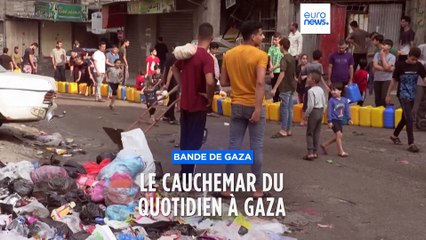 La vie quotidienne sous les bombes à Gaza