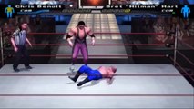 Chris Benoit vs Bret Hart
