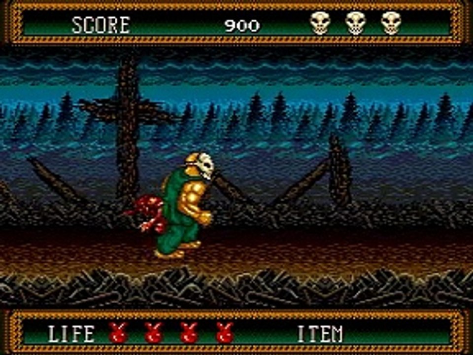Super Splatterhouse 2 online multiplayer - megadrive