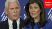 BREAKING NEWS: Nikki Haley Responds To Mike Pence Dropping Out Of 2024 Presidential Race