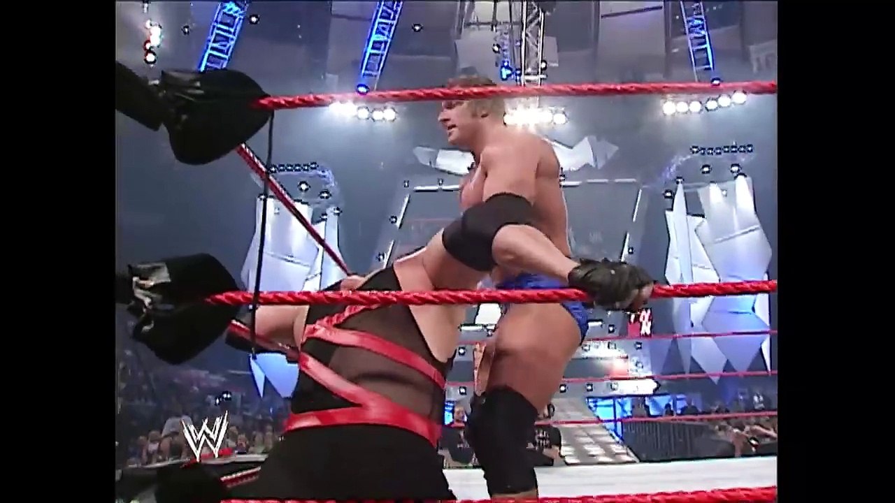 FULL MATCH — Triple H vs. Kane – World Title vs. Mask Match： Raw, June 23, 2003