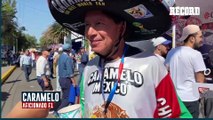 CARAMELO en el Gran Premio de México apoyando a CHECO PÉREZ