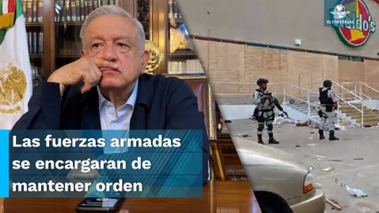 AMLO ordena poner retenes en calles de Acapulco para evitar robos tras el paso de Otis