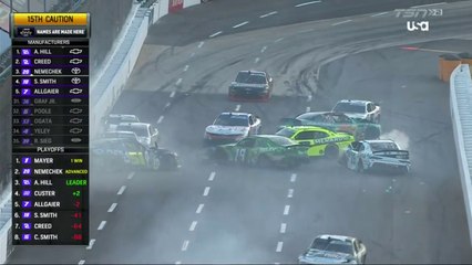 NASCAR Xfinity Series 2023 Martinsville Race Big One Red Flag