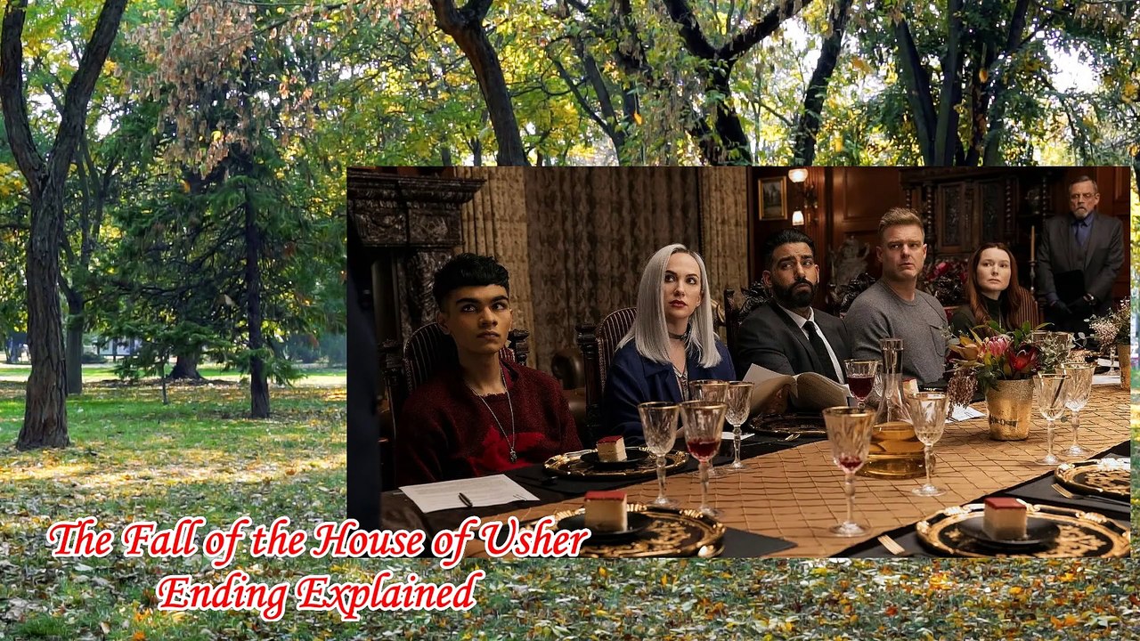 The Fall of the House of Usher Ending Explained | The Fall of the House of Usher Season 1 |usher hou