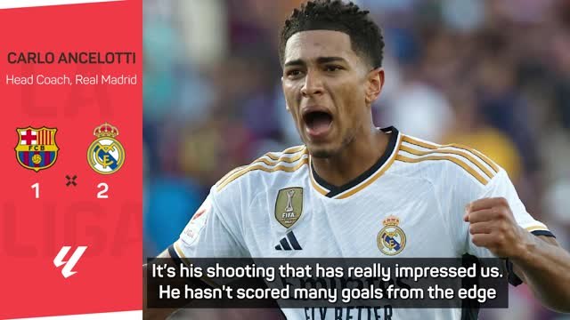 Even Real didn't expect so many Bellingham goals says Ancelotti