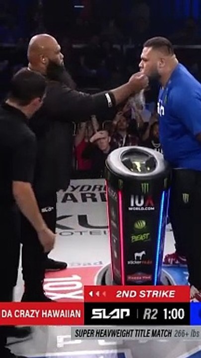 This KO earned Da Crazy Hawaiian the FIRST super heavyweight title!