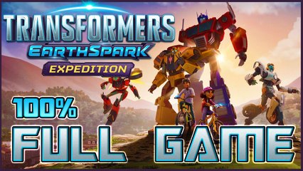 Transformers: Earthspark - Expedition 100% FULL GAME Longplay (PS4, PS5)