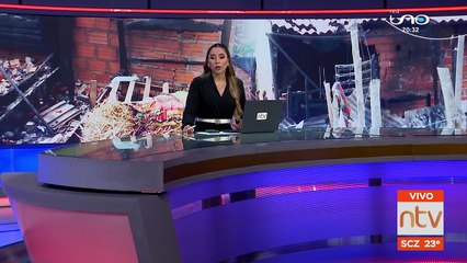 Quema de pastizales deriva en incendio de una casa en Cotoca