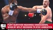 Fury Survives Ngannou Knockdown, Wins By Split Decision
