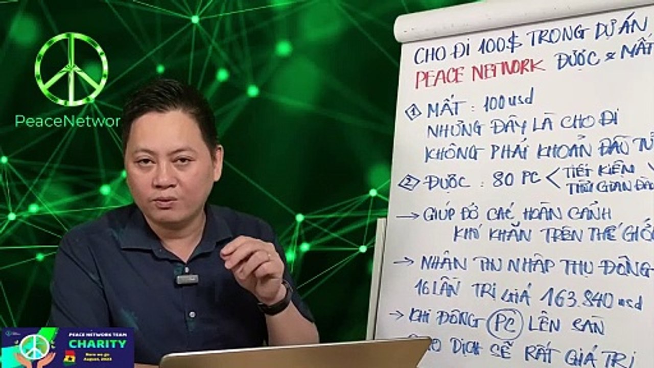 24 - Được và mất gì khi cho đi 100u ở Peace Network