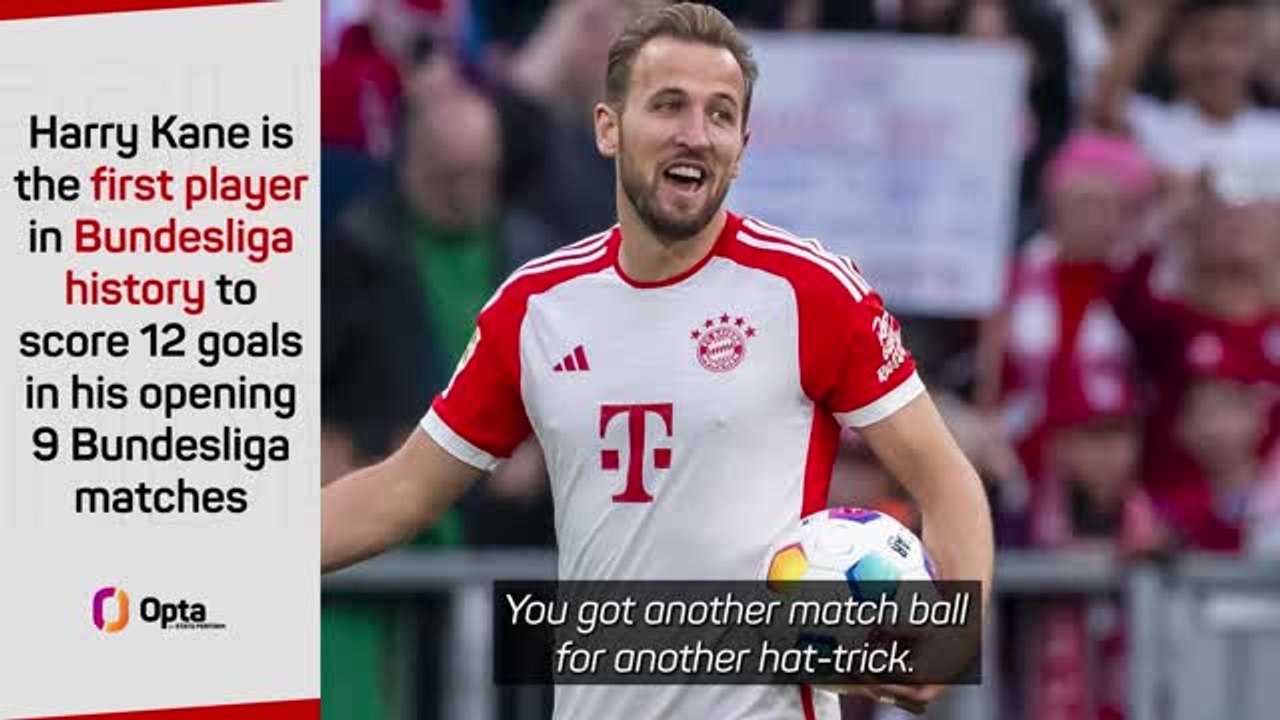 Three red cards, three goals - Kane enjoys hat-trick in wild match v Darmstadt