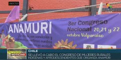 Chile: Congreso de Mujeres Rurales reivindica lucha contra transnacionales y el patriarcado