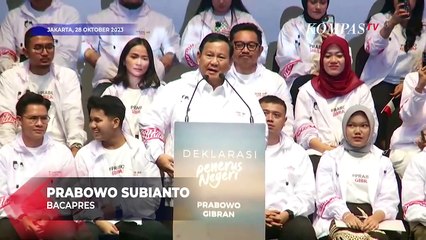 Descargar video: Kala Prabowo Heran Batas Usia Capres-Cawapres Dipersoalkan: Terlalu Tua Nggak Boleh, Enak Aja