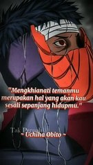 Kata kata Uchiha Obito tentang teman