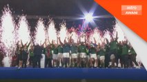 Afrika Selatan julang trofi Piala Dunia Ragbi