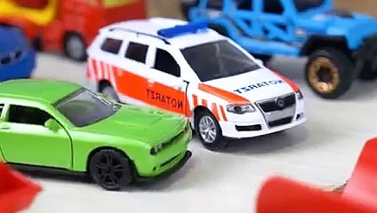 The Diving Competition Has Begun, and Which Car Toy Will Win First Place?