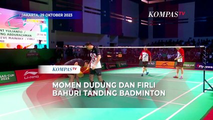 Momen Firli Bahuri Tanding Badminton Lawan Dudung di KASAD Cup