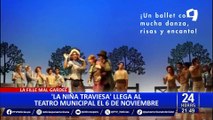 Teatro Municipal: estrenarán nueva versión del clásico de ballet “La Fille Mal Gardée”