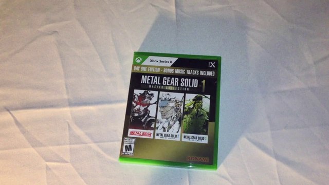 Metal Gear Solid: Master Collection Vol. 1 (Xbox: Series X) Unboxing