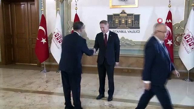 İstanbul Valiliğinde 29 Ekim Cumhuriyet Bayramı kabul töreni gerçekleştirildi