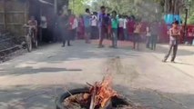 सुपौल: मंदिर में चोरी के बाद आक्रोशित लोगों ने किया सड़क जाम, देखें वीडियो