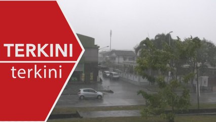 [TERKINI] Hujan lebat berterusan sehingga lewat malam