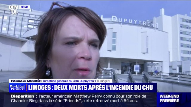 Haute-Vienne: l'incendie qui s'est déclenché au CHU de Limoges a fait 2 morts