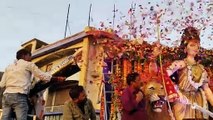 भव्य शोभायात्रा के साथ मां को दी विदाई