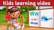 Phonics Songs With Words | A for apple | Alphabets | Nursery Rhymes | Kids video