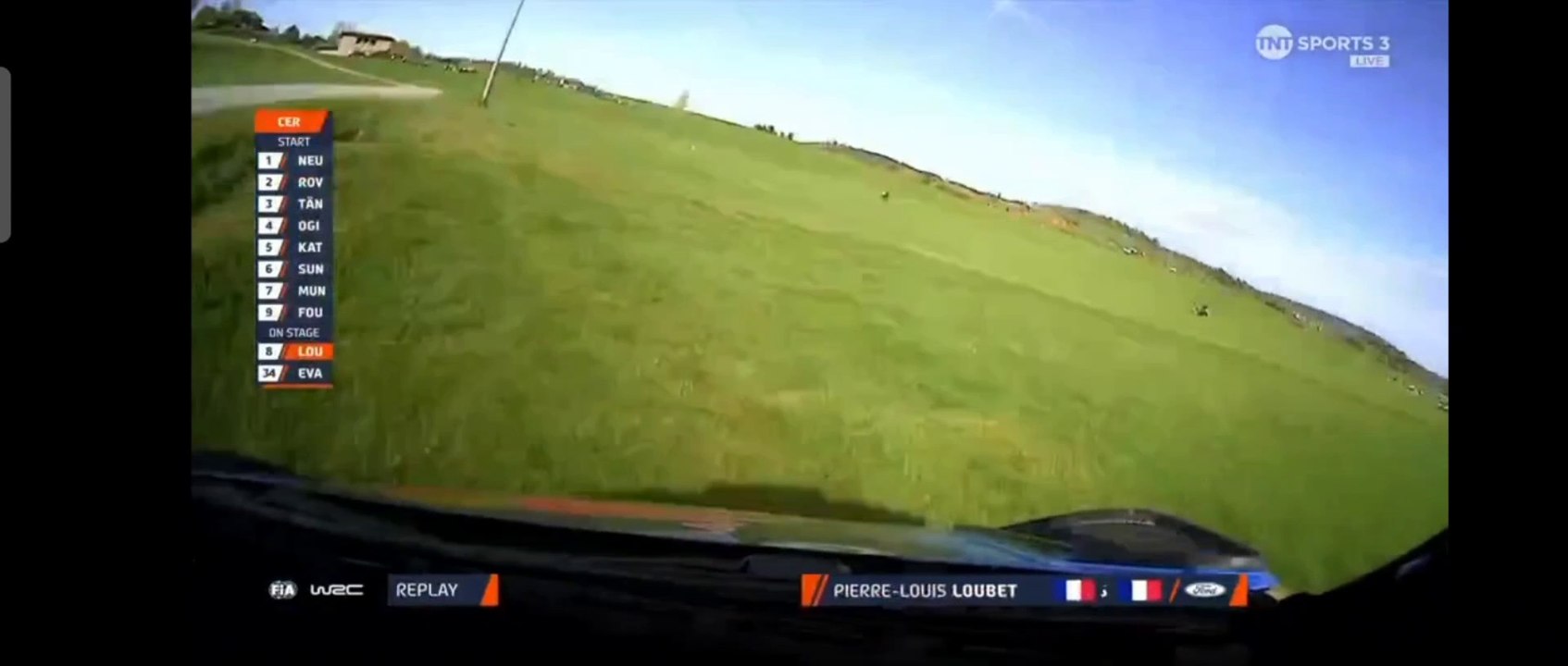 WRC 2023 Central European SS16 Loubet Big Off