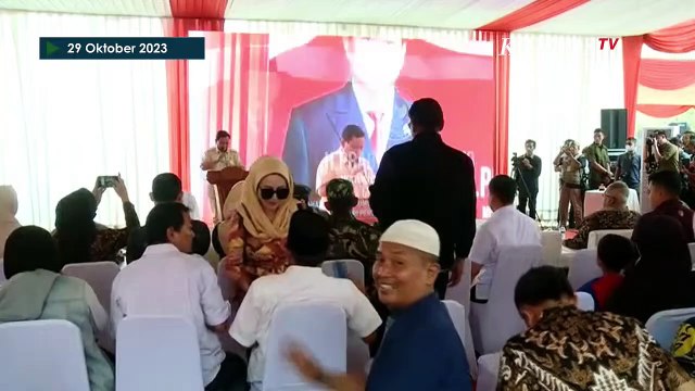 [FULL] Sambutan Menhan Prabowo Resmikan Sumur Air Bersih di Kabupaten Banyumas, Jawa Tengah
