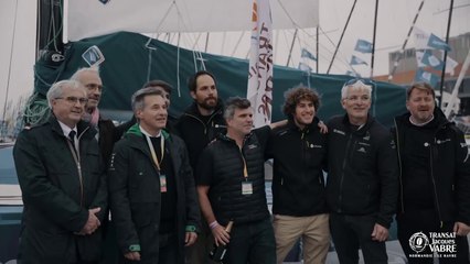 Transat Jacques Vabre Normandie Le Havre 2023 :    ́ I Le baptême