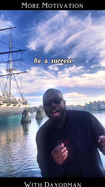 Be A Success #dayodman #success #eeyayyahh #beone #motivation