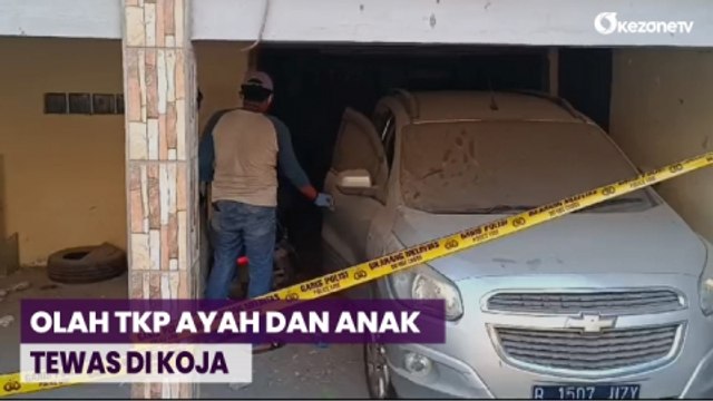 Olah TKP Ayah dan Anak Tewas di Koja, Polisi Bawa Sejumlah Barang Bukti