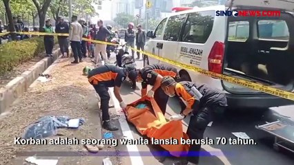 Lansia Penumpang Ojol Tewas Terjatuh di Kemayoran Usai DiJambret