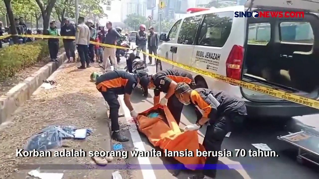 Lansia Penumpang Ojol Tewas Terjatuh di Kemayoran Usai DiJambret