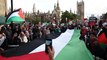مظاهرة في لندن تندد بالحرب الإسرائيلية على غزة