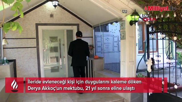Evleneceği kişi için duygularını kaleme döktü, 21 yıl sonra eline ulaştı